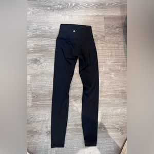Black Lululemon leggings size 0